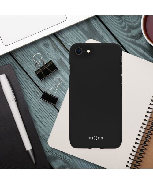 Zadní pogumovaný kryt FIXED Story pro Samsung Galaxy A53 5G,černý