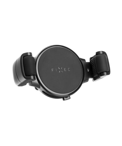 Univerzální držák FIXED Roll 2  Vent s uchycením do mřížky ventilace, černý