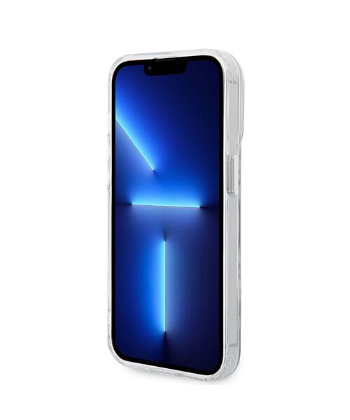 Karl Lagerfeld IML Karl and Choupette MagSafe Zadní Kryt pro iPhone 14 Pro Max Transparent