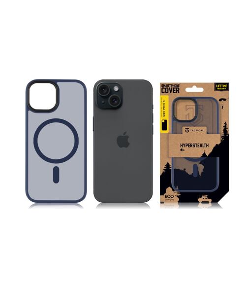 Tactical MagForce Hyperstealth Kryt pro Apple iPhone 15 Deep Blue