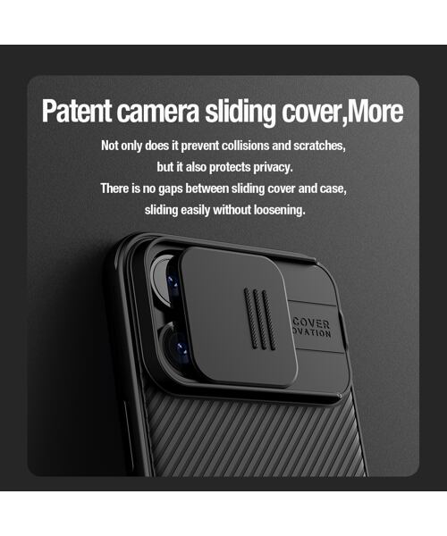 Nillkin CamShield PRO Zadní Kryt pro Apple iPhone 15 Pro Max Black