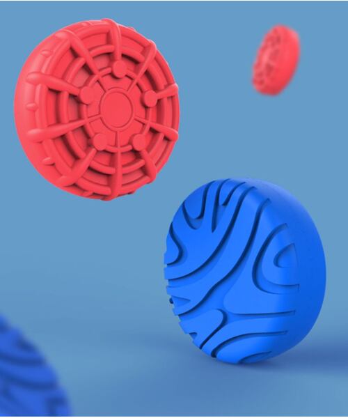 iPega P5029 Silikonové Krytky Ovládacích Páček pro PS5/PS4 4ks Red/Blue