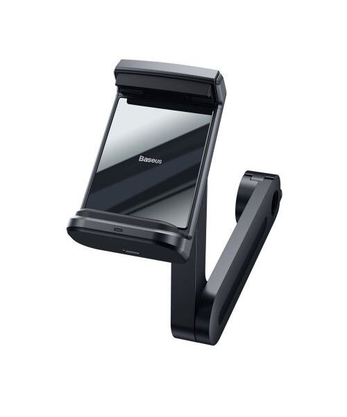 Baseus Car Mount Wireless Charger Energy Storage Backseat phone holder 15W Black (WXHZ-01)