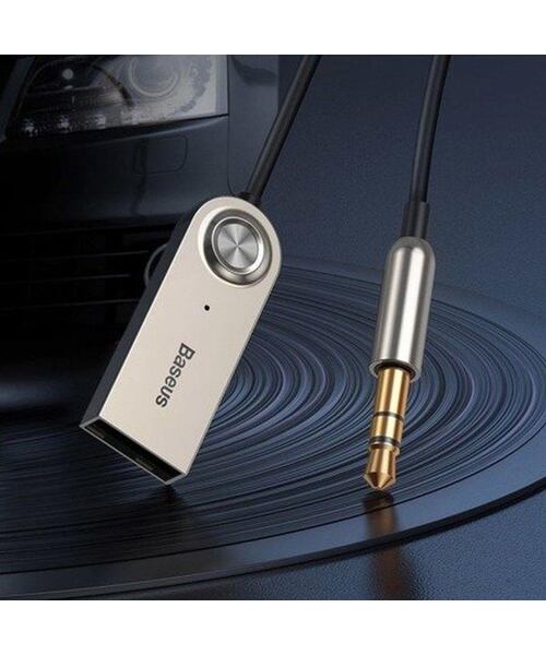 Baseus CABA01-01 Bluetooth 5.0 Adaptér do 3.5mm Jack Black
