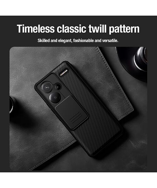 Nillkin CamShield PRO Zadní Kryt pro Xiaomi Redmi Note 13 Pro+ 5G Black