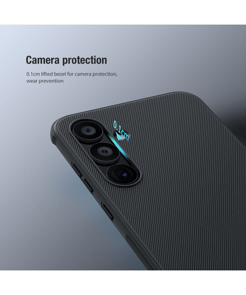 Nillkin Super Frosted PRO Zadní Kryt pro Samsung Galaxy A55 5G Deep Green