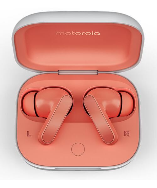 Motorola Moto Buds Coral Peach