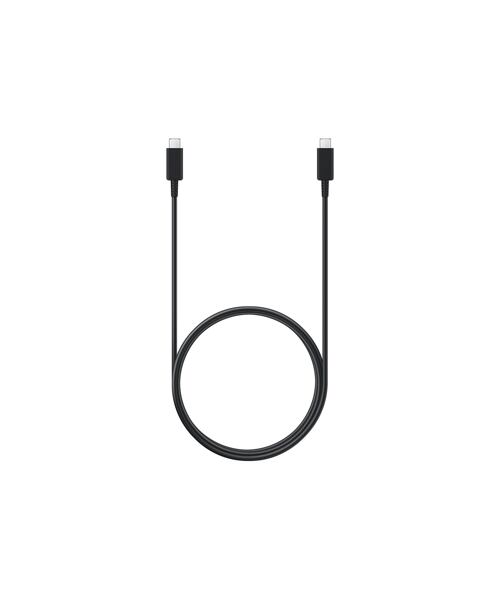 EP-T4511XBE Samsung USB-C 45W Cestovní nabíječka + USB-C Datový Kabel Black