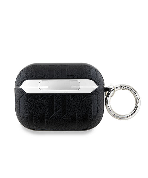 Karl Lagerfeld PU Embossed Karl Head Pouzdro pro AirPods 3 Black