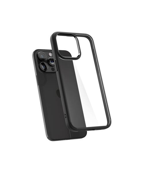 Spigen Crystal Hybrid kryt iPhone 15 Pro matně černý