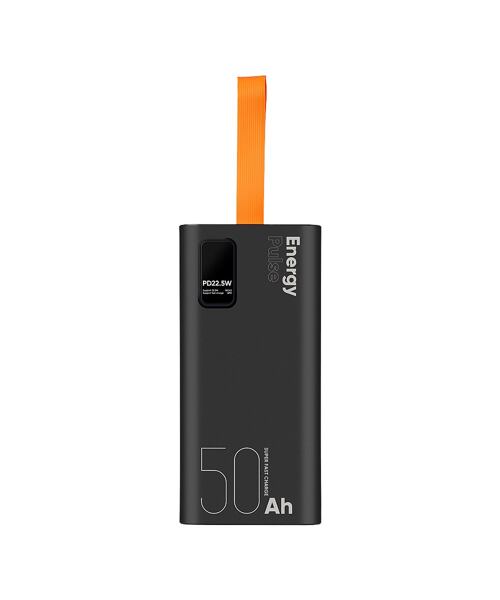OBAL:ME EnergyPulse Powerbanka 50000mAh 22.5W Black