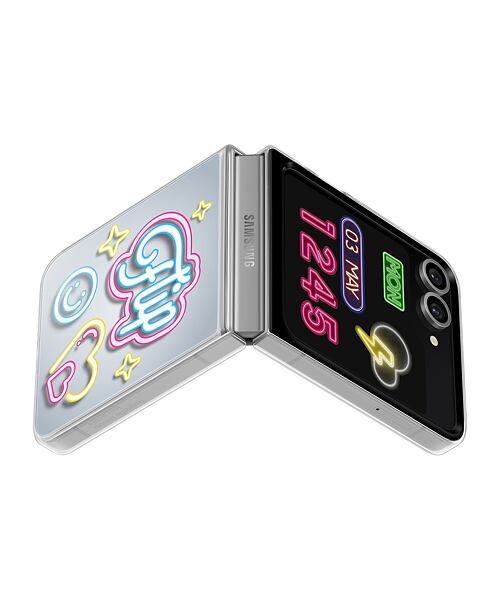 EF-ZF741CTE Samsung FlipSuit Kryt pro Galaxy Z Flip 6/7 FE Transparent