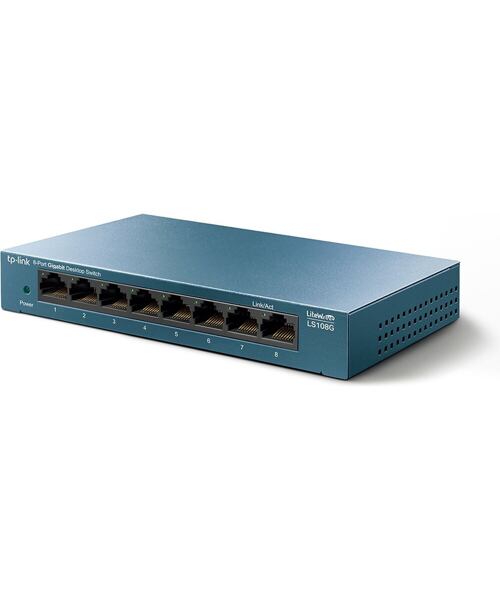 TP-Link LS108G 8xGigabit Desktop Switch Fanless