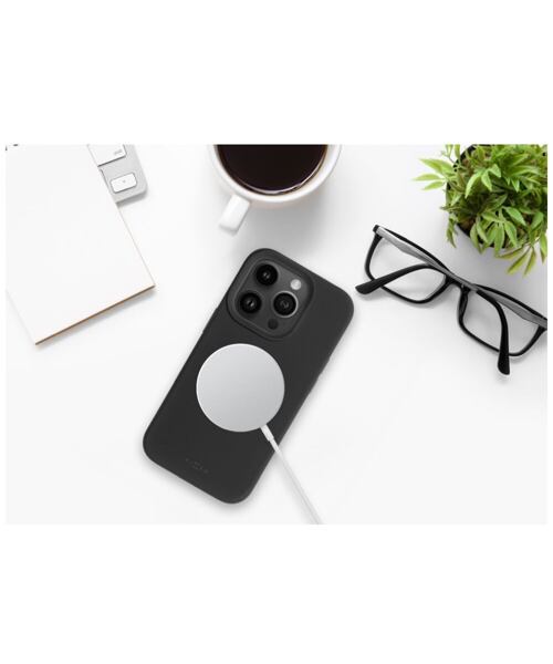 Zadní kryt FIXED MagFlow s podporou MagSafe pro Apple iPhone 14 Plus, černý