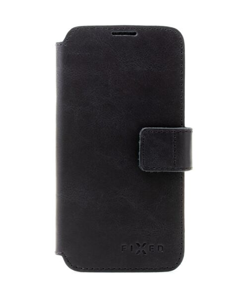 Kožené pouzdro typu kniha FIXED ProFit pro Samsung Galaxy A33 5G, černé