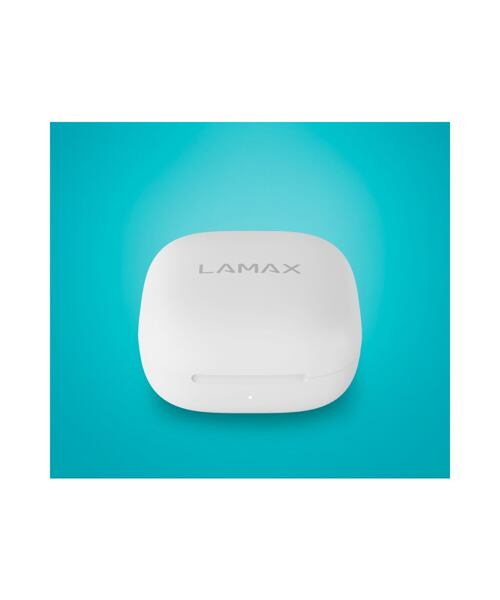 LAMAX Clips1 Plus - špuntová sluchátka - bílé