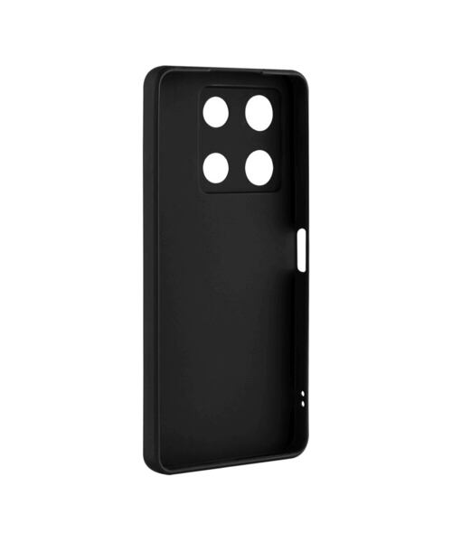 Zadní pogumovaný kryt FIXED Story pro Infinix Note 30 PRO, černý
