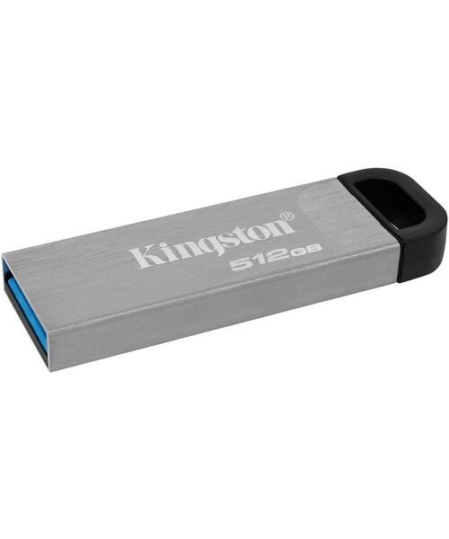 Kingston DataTraveler Kyson/512GB/USB 3.2/USB-A/Stříbrná
