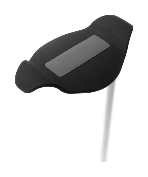 Hliníkový stojánek FIXED Frame Headphones na stůl pro náhlavní sluchátka, stříbrné