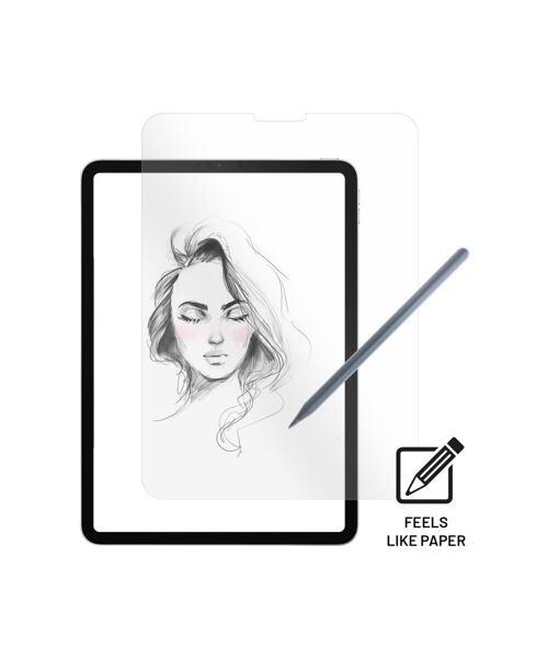 Ochranné tvrzené sklo FIXED PaperGlass Screen Protector pro Apple iPad Pro 11" (2024)/M5 (2025), čir