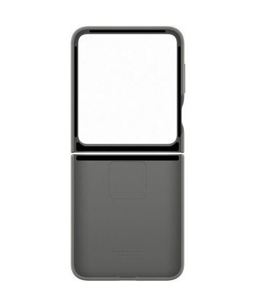 EF-PF741TJE Samsung Silikonový Kryt s Kroužkem pro Galaxy Z Flip 6/7 FE Gray