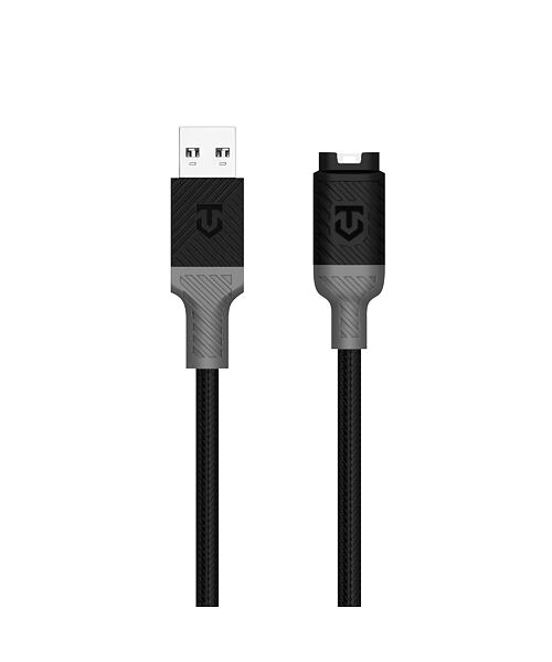 Tactical Recce 3:20 kabel pro Garmin USB-A Black/Grey