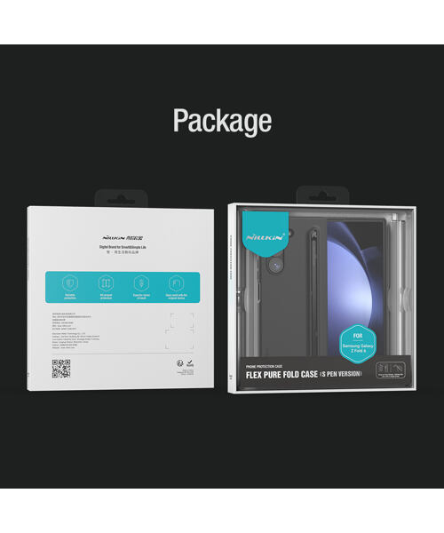 Nillkin Flex Pure Fold S Pen Kryt pro Samsung Galaxy Z Fold 6 Black
