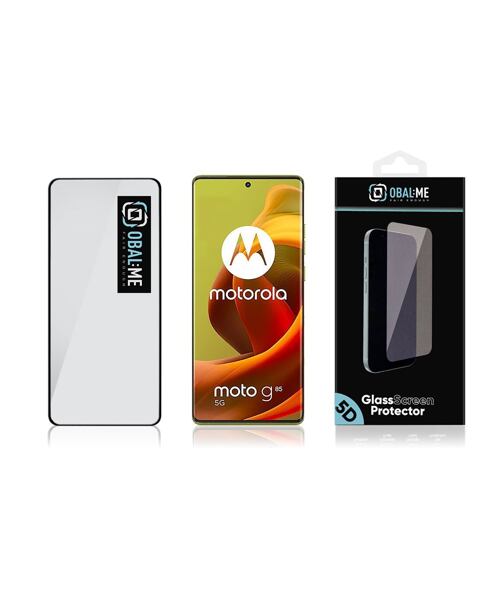 OBAL:ME 5D Tvrzené Sklo pro Motorola G85 Black