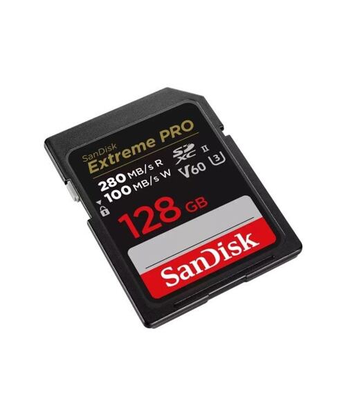 SanDisk Extreme PRO 128GB 280MB/s V60 UHS-II