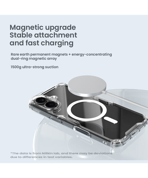 Nillkin Nature TPU PRO Magnetic Kryt pro Apple iPhone 16 Transparent