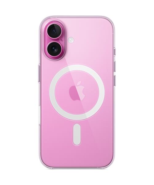 MA6A4ZM/A Apple Clear Kryt vč. MagSafe pro iPhone 16 Transparent