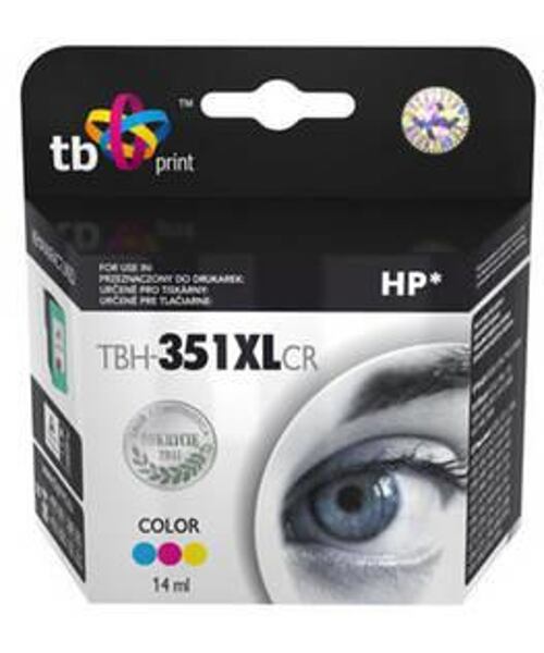 Ink. kazeta TB komp.s HP 351XL Color ref.,CB338EE