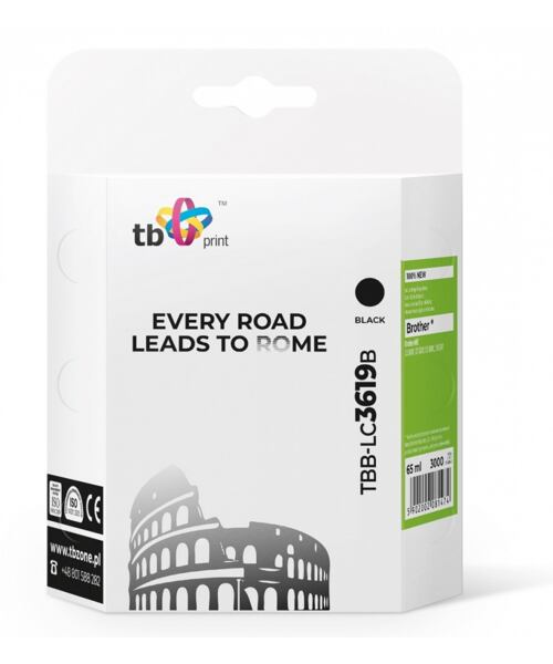 Ink. kazeta TB kompat. s Brother MFC-J2330DW Černá