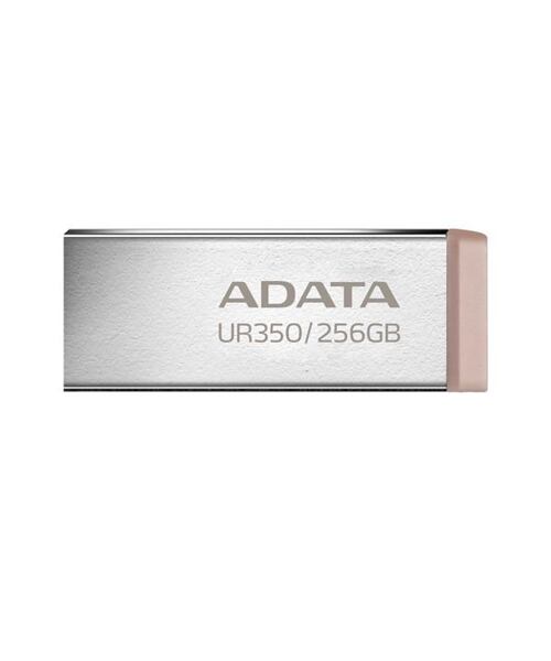 ADATA UR350/256GB/USB 3.2/USB-A/Hnědá