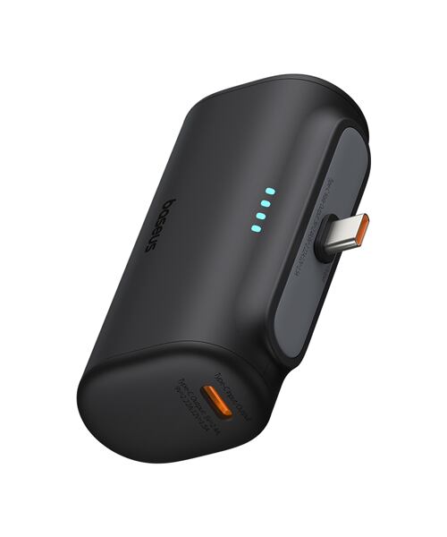 Baseus Compact 20W Fast Charge USB-C Powerbanka 5000mAh Cluster Black