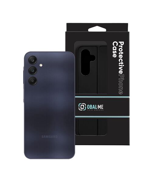 OBAL:ME SmoothTouch Pouzdro pro Samsung Galaxy A25 5G Black