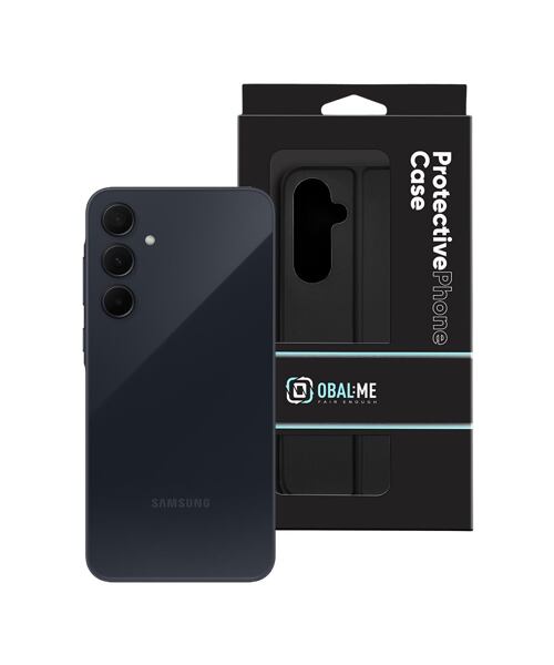 OBAL:ME SmoothTouch Pouzdro pro Samsung Galaxy A55 5G Black