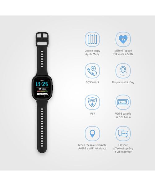 LAMAX WatchY4 Plus Black
