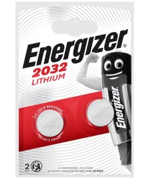 Energizer Lithiová knoflíková baterie - CR2032 2pack