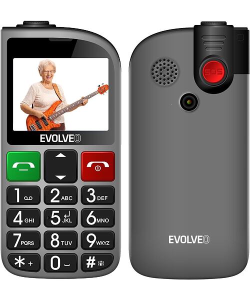 EVOLVEO EasyPhone FL Silver