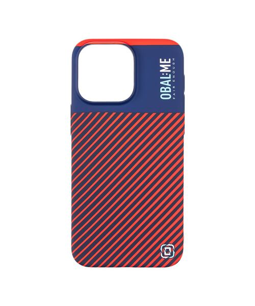OBAL:ME Flossy Stripes Kryt pro Apple iPhone 15 Pro Max Blue/Red