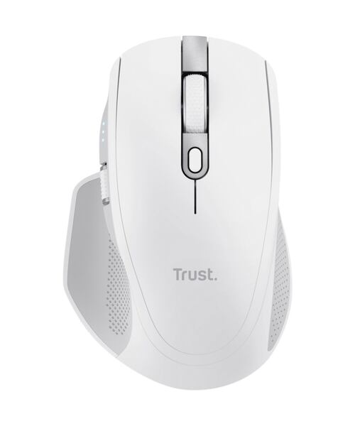 Trust Ozaa+/Kancelářská/Optická/Pro praváky/3 200 DPI/USB+BT/Bílá