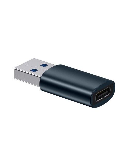 Baseus ZJJQ000103 Ingenuity Mini OTG Adaptér z USB-C na USB-A Blue
