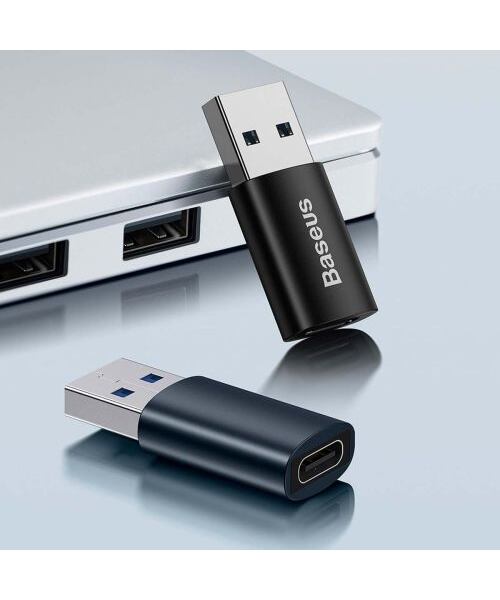 Baseus ZJJQ000103 Ingenuity Mini OTG Adaptér z USB-C na USB-A Blue