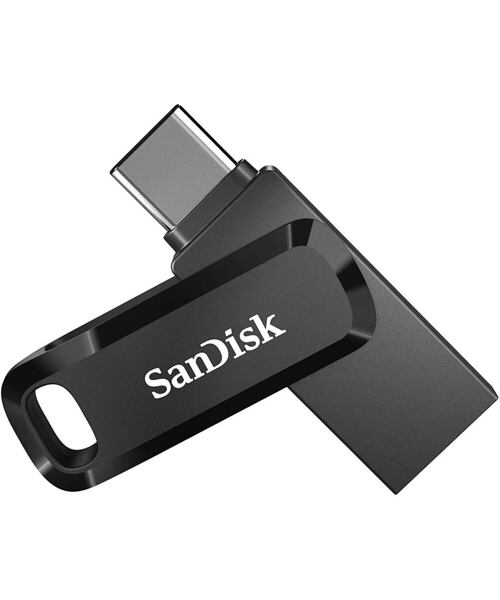 SanDisk Ultra Dual Drive Go/512GB/USB 3.1/USB-A + USB-C/Černá