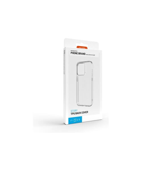 TPU gelový kryt FIXED Story pro Xiaomi 14T Pro, čirý