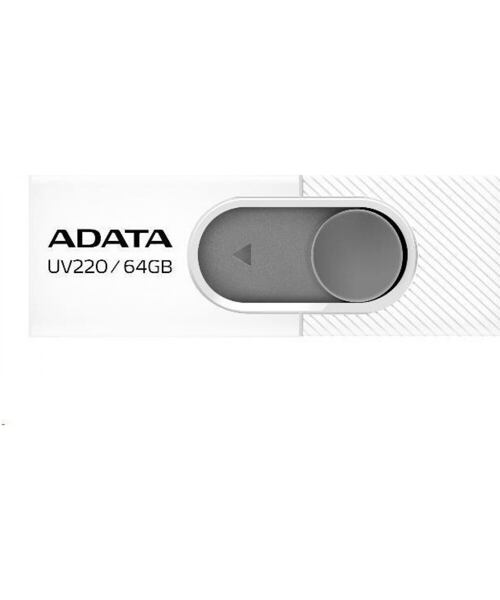 ADATA UV220/32GB/USB 2.0/USB-A/Bílá