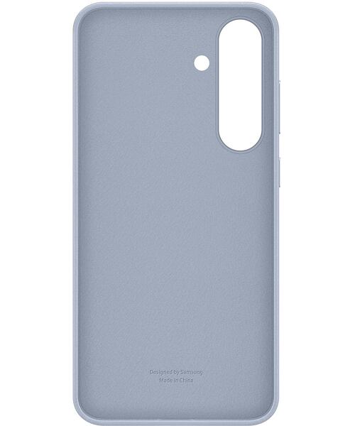 Samsung Ochranný kryt z veganské kůže pro Galaxy S25+ Light Blue