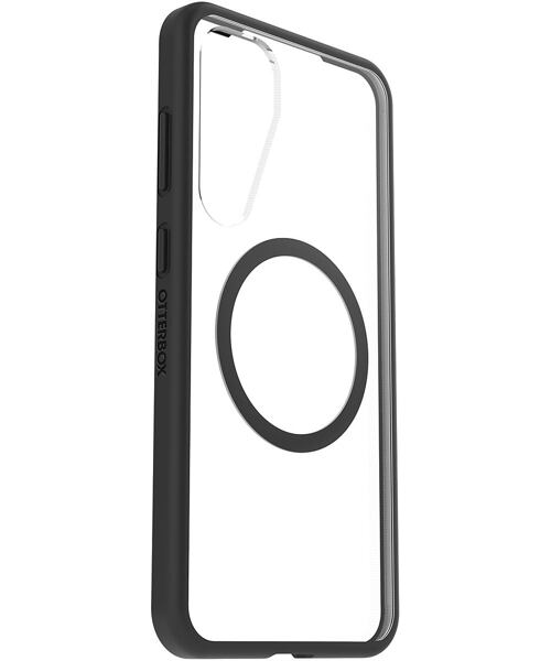 Samsung Ochranný kryt React s magnetickým úchytem pro Galaxy S25+ Black Crystal