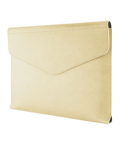 Pouzdro FIXED Siena pro notebooky a tablety o úhlopříčce do 13", světle žluté